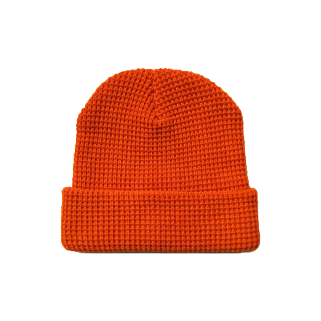 Waffle Knit Beanie Hat