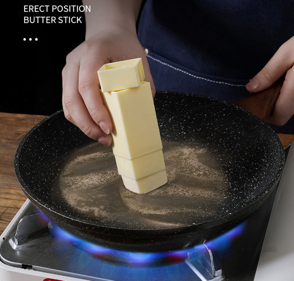 Upright Rotating Butter Spreading Stick
