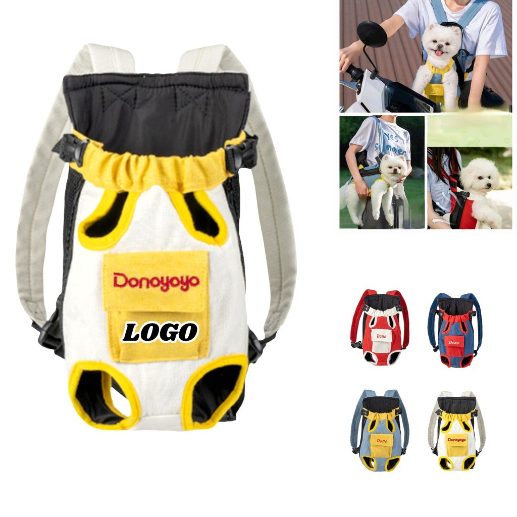Ventilated Pet Carrier Backpack Portable Dog Cat Outdoor
