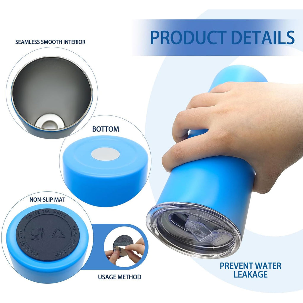 20 Oz Sublimation Straight Tumbler