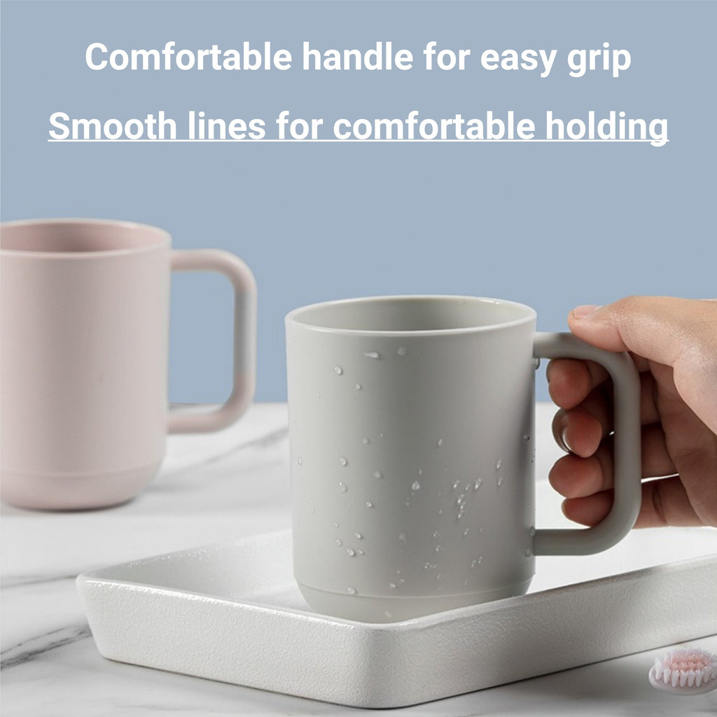 Simple Household Mouthwash Cup With Handle