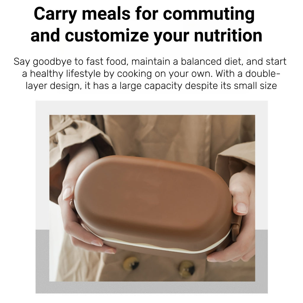 Food - grade Double - layer Leak - proof Lunch Box