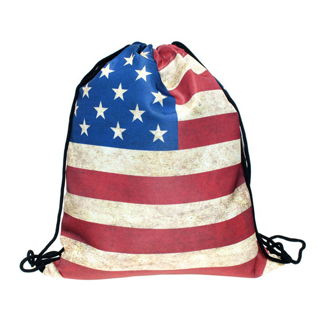 Independence Day American Flag Canvas Bag