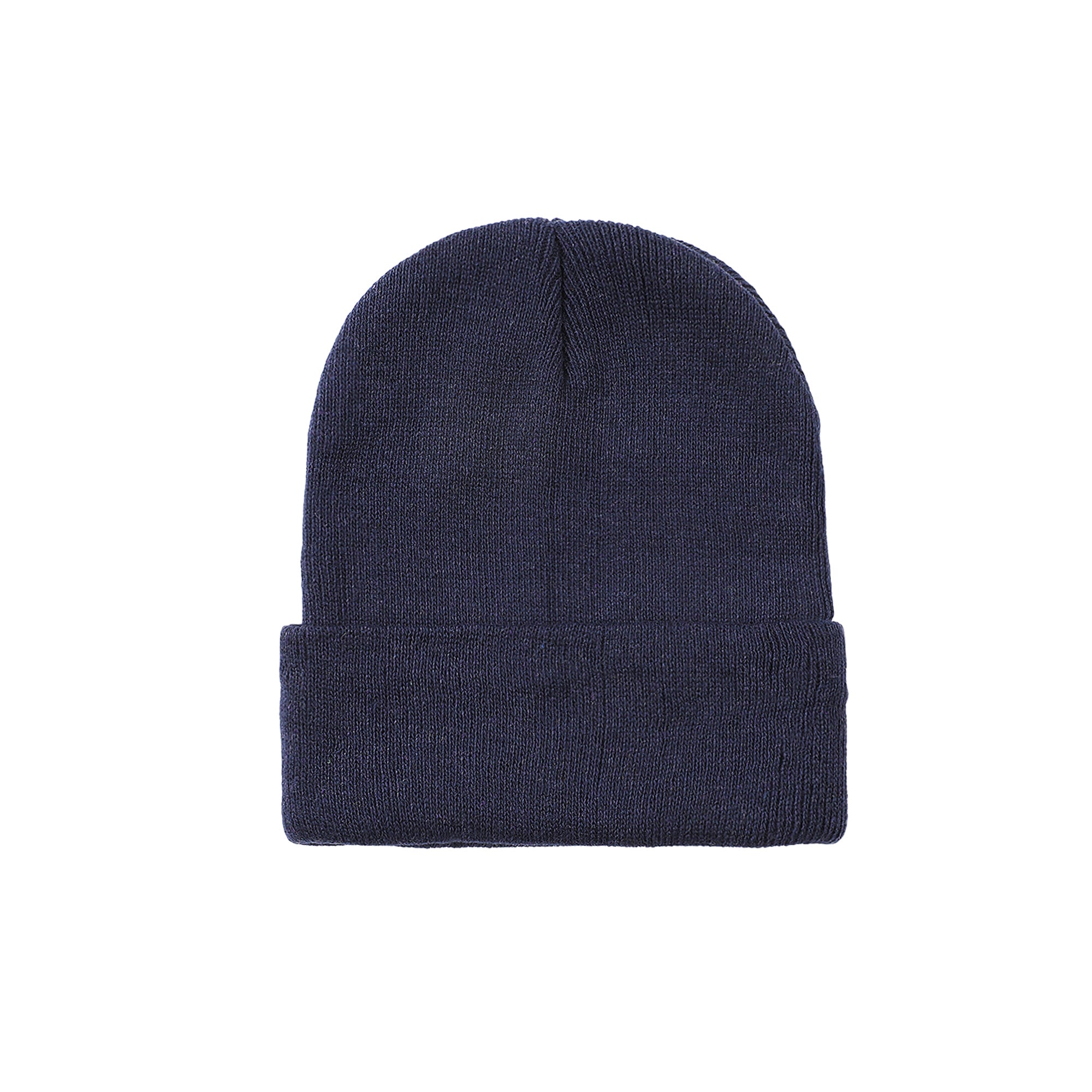 Vintage Solid Color Knit Beanie-Dome Style