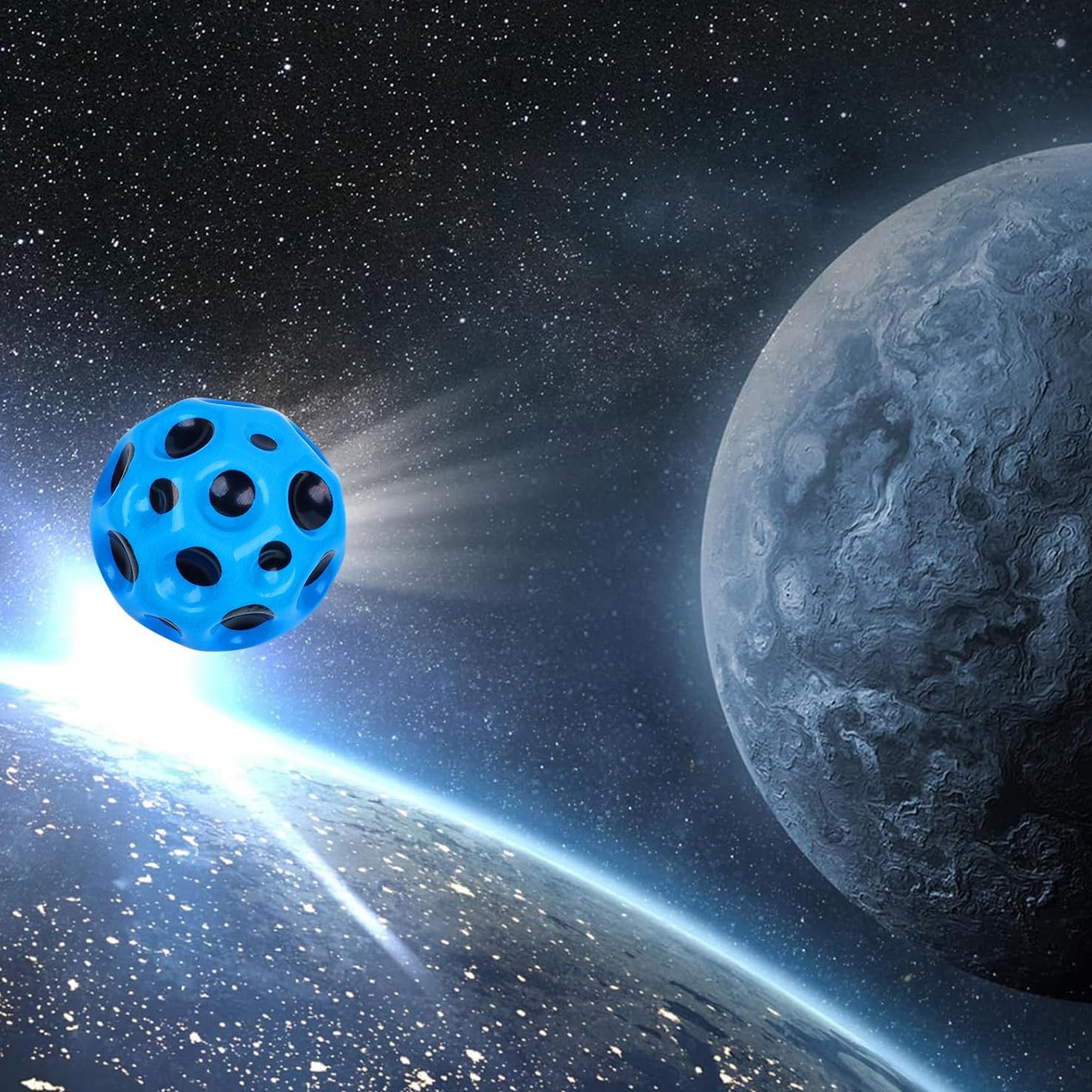 Super High Bouncing Space Moon Ball