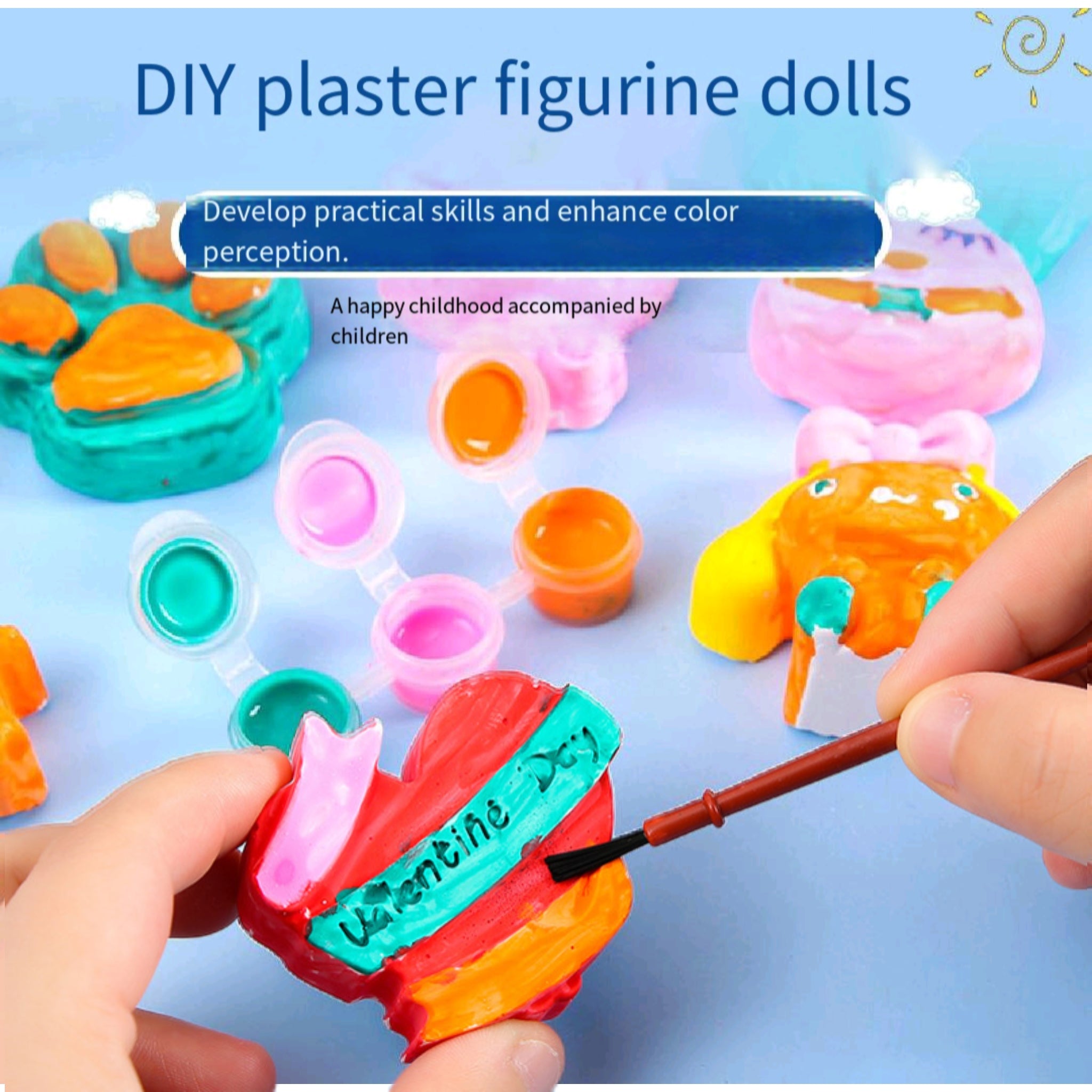 Children's DIY Doodle Plaster