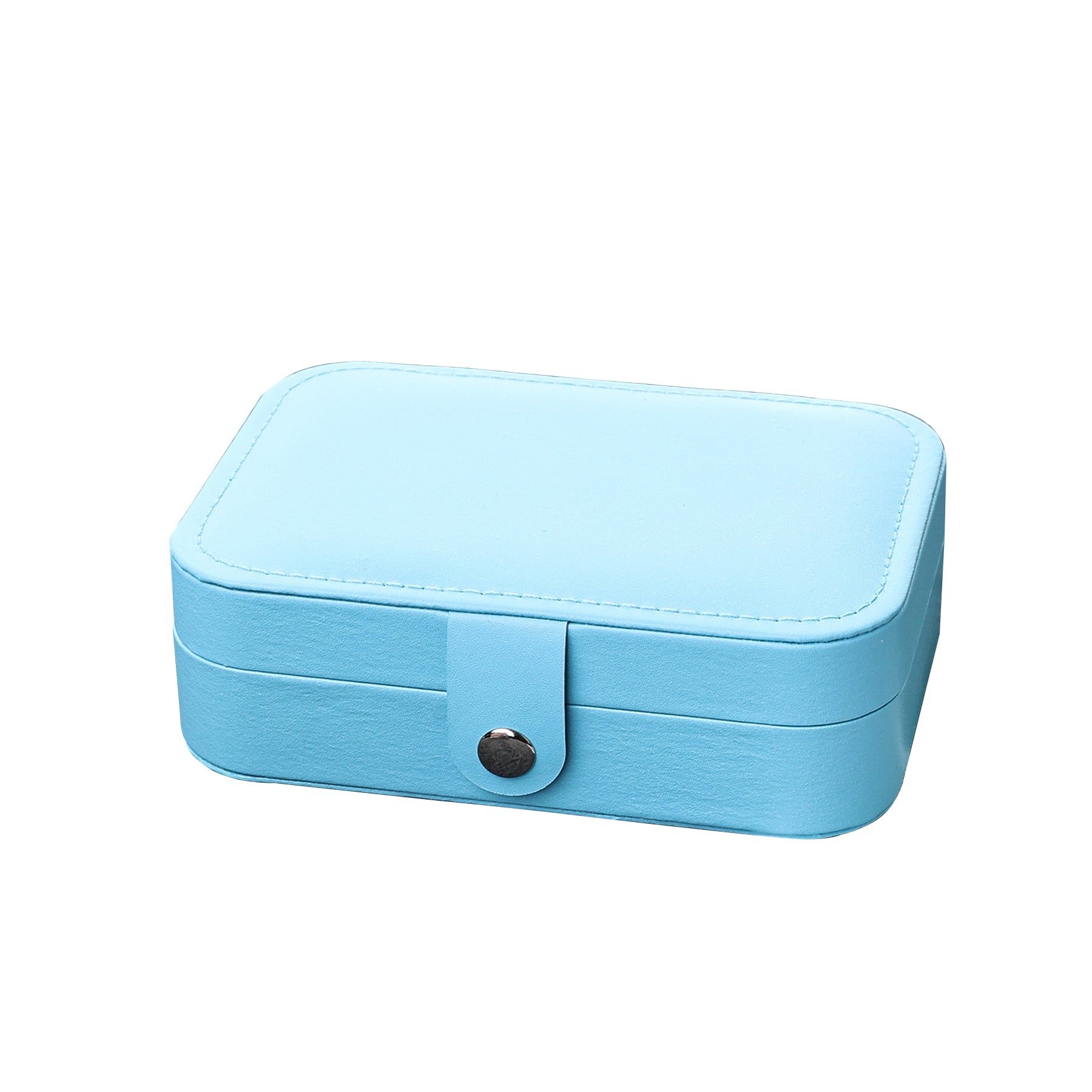 PU Leather Small Travel Jewelry Case Box