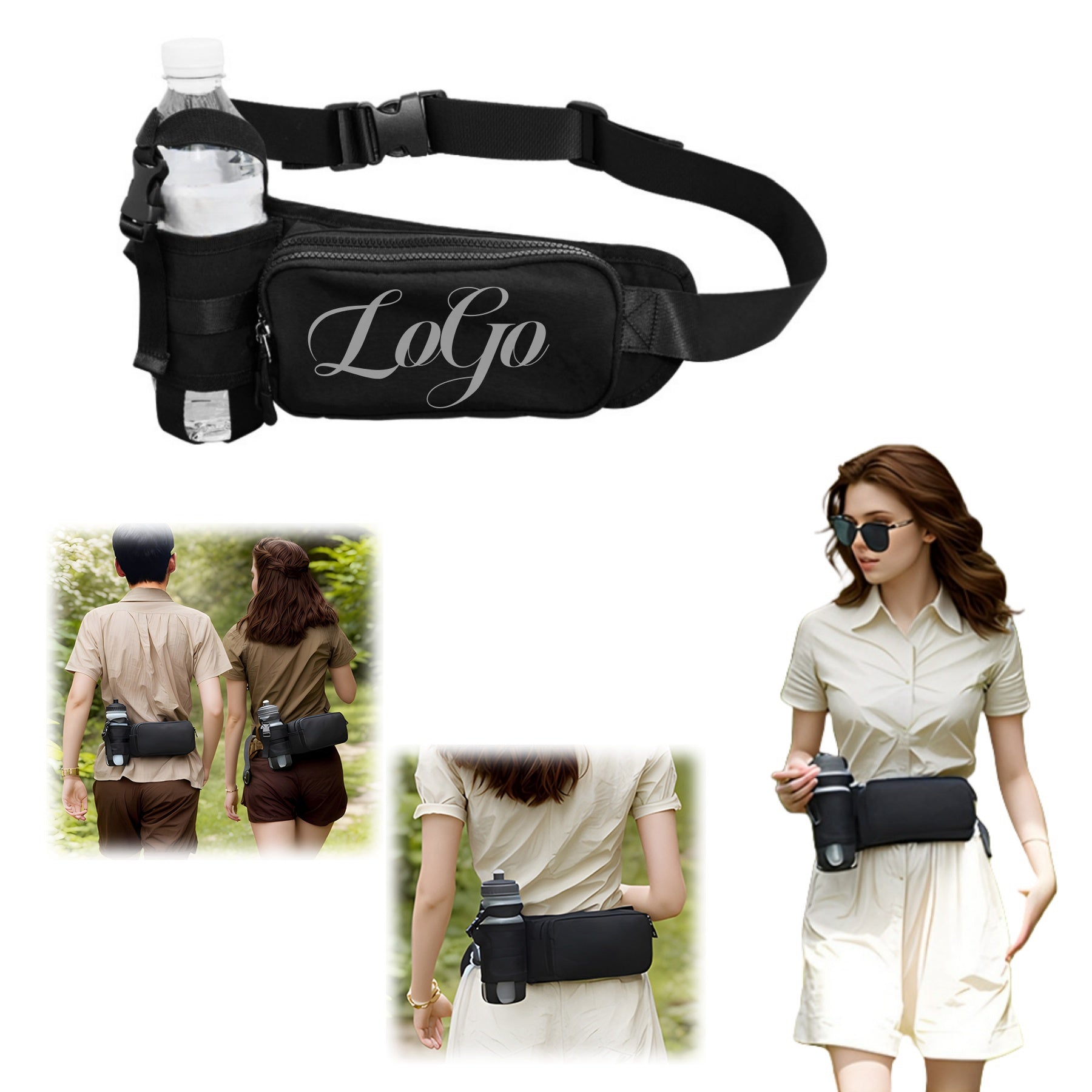 Large-Capacity Sports Fanny Pack