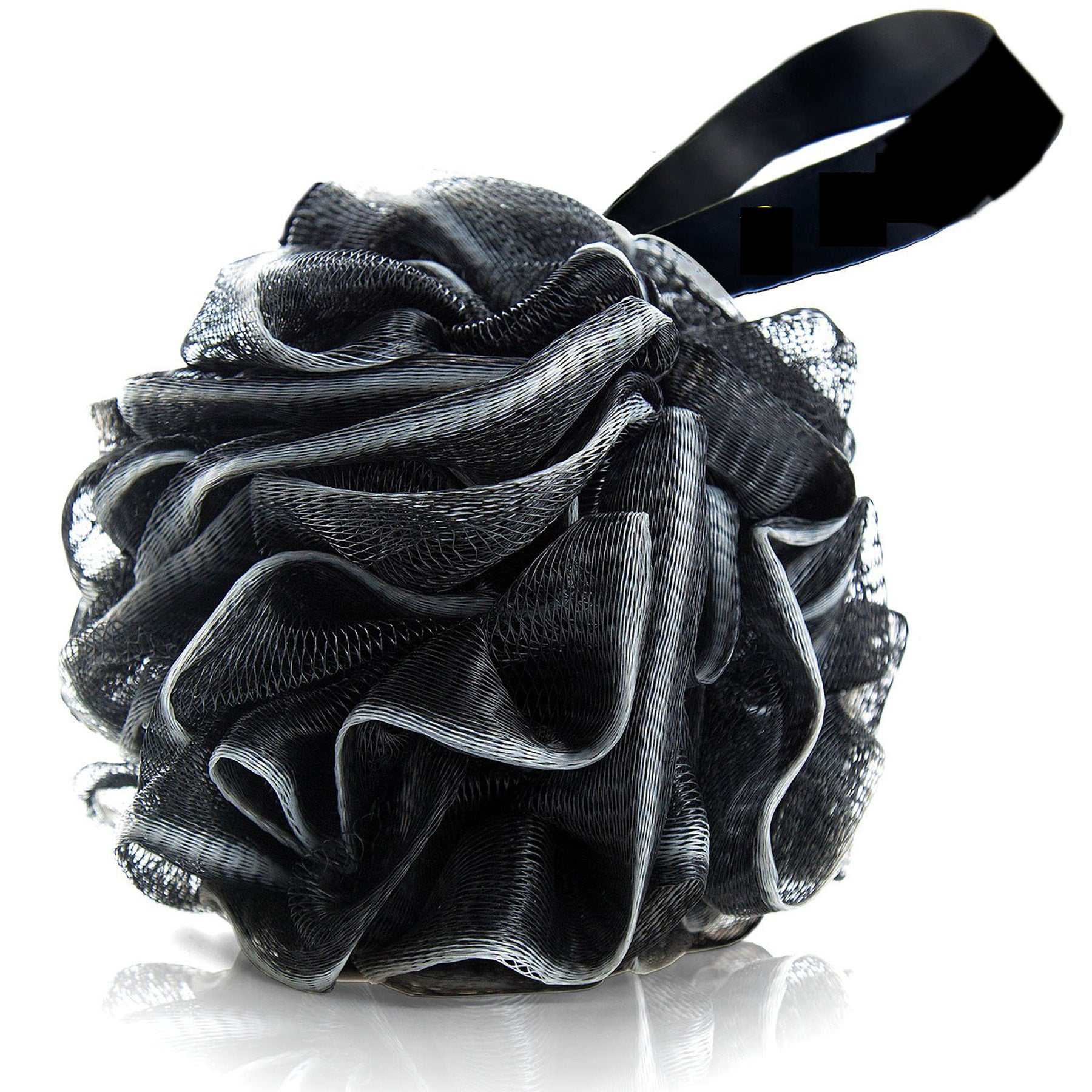 Two-Color Bamboo Charcoal Bath Flower