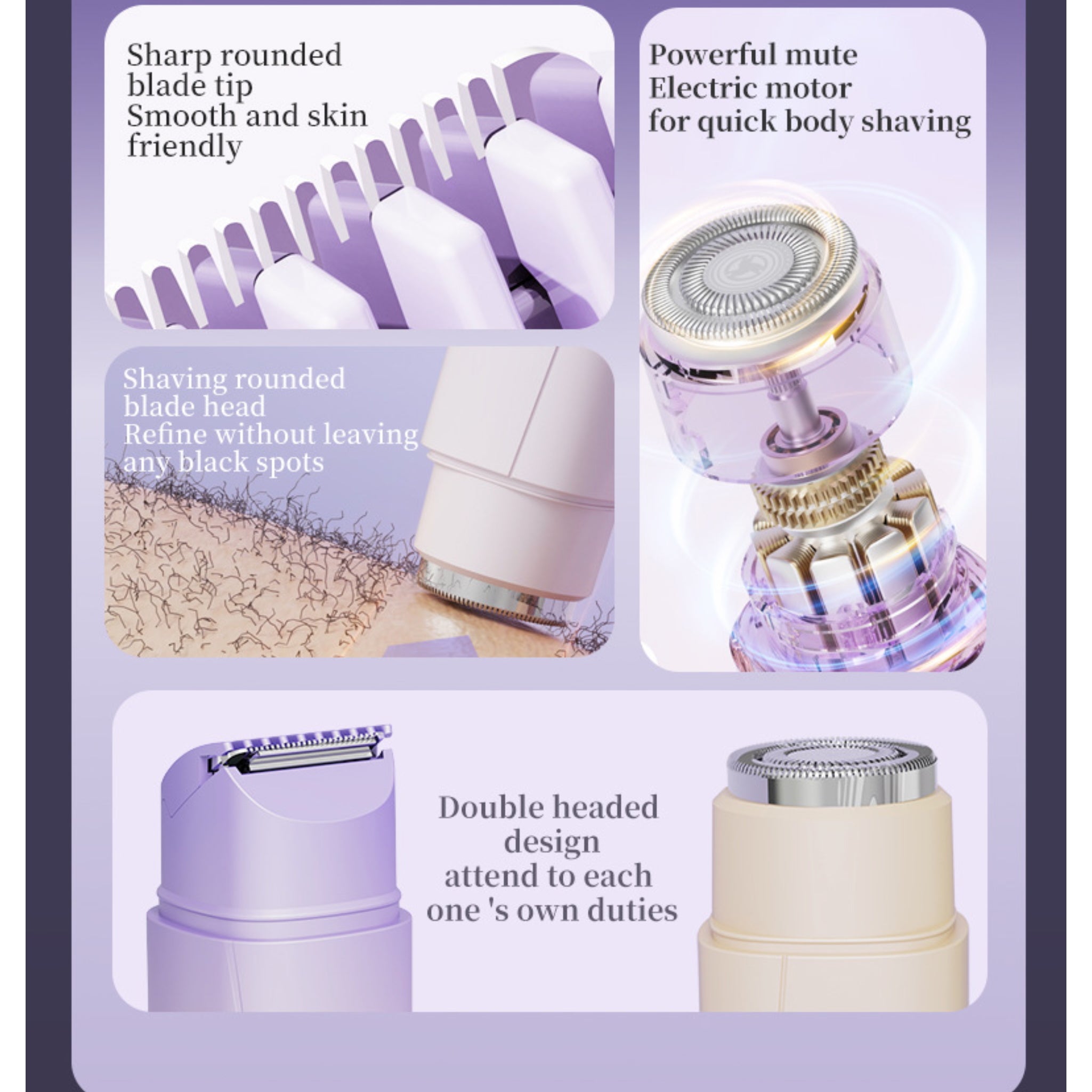 Multi-Functional Women's Hair Remover