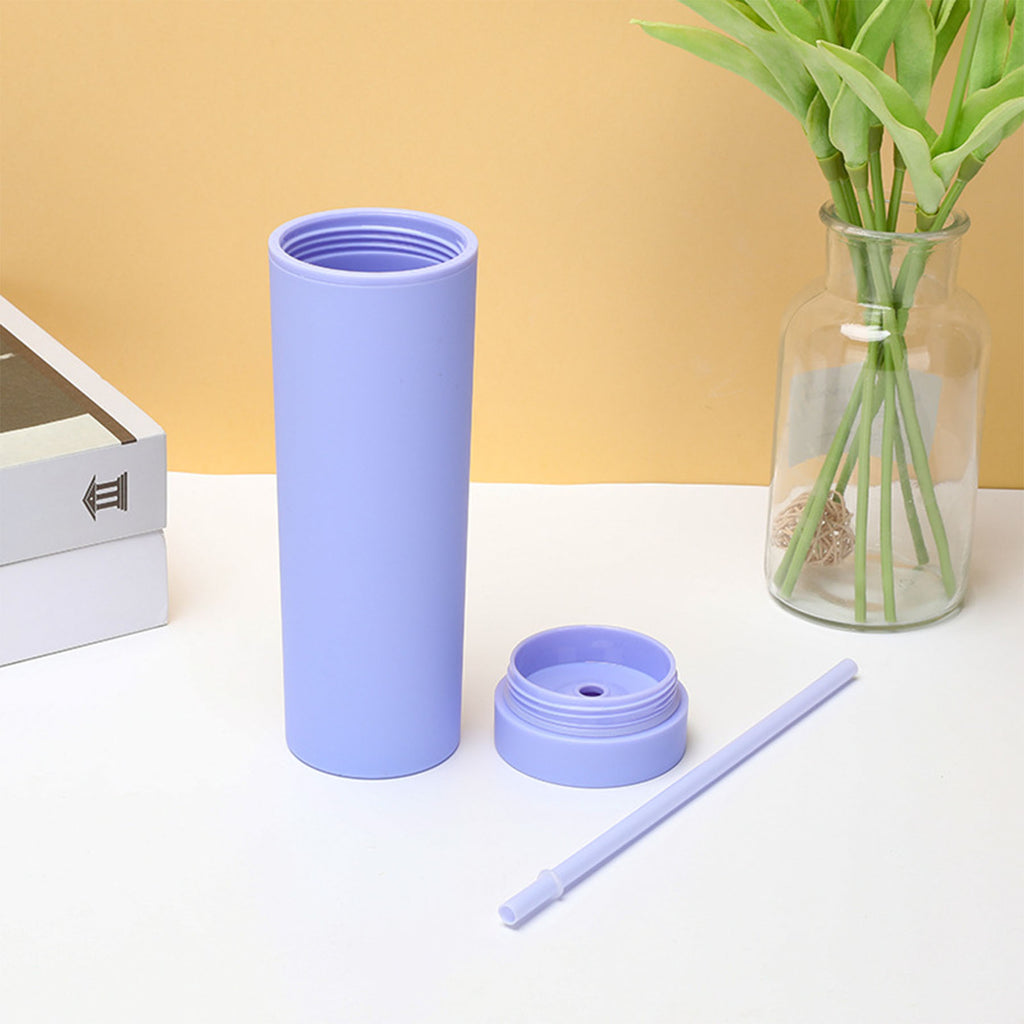16Oz Sports Bottle With As Material And Straw