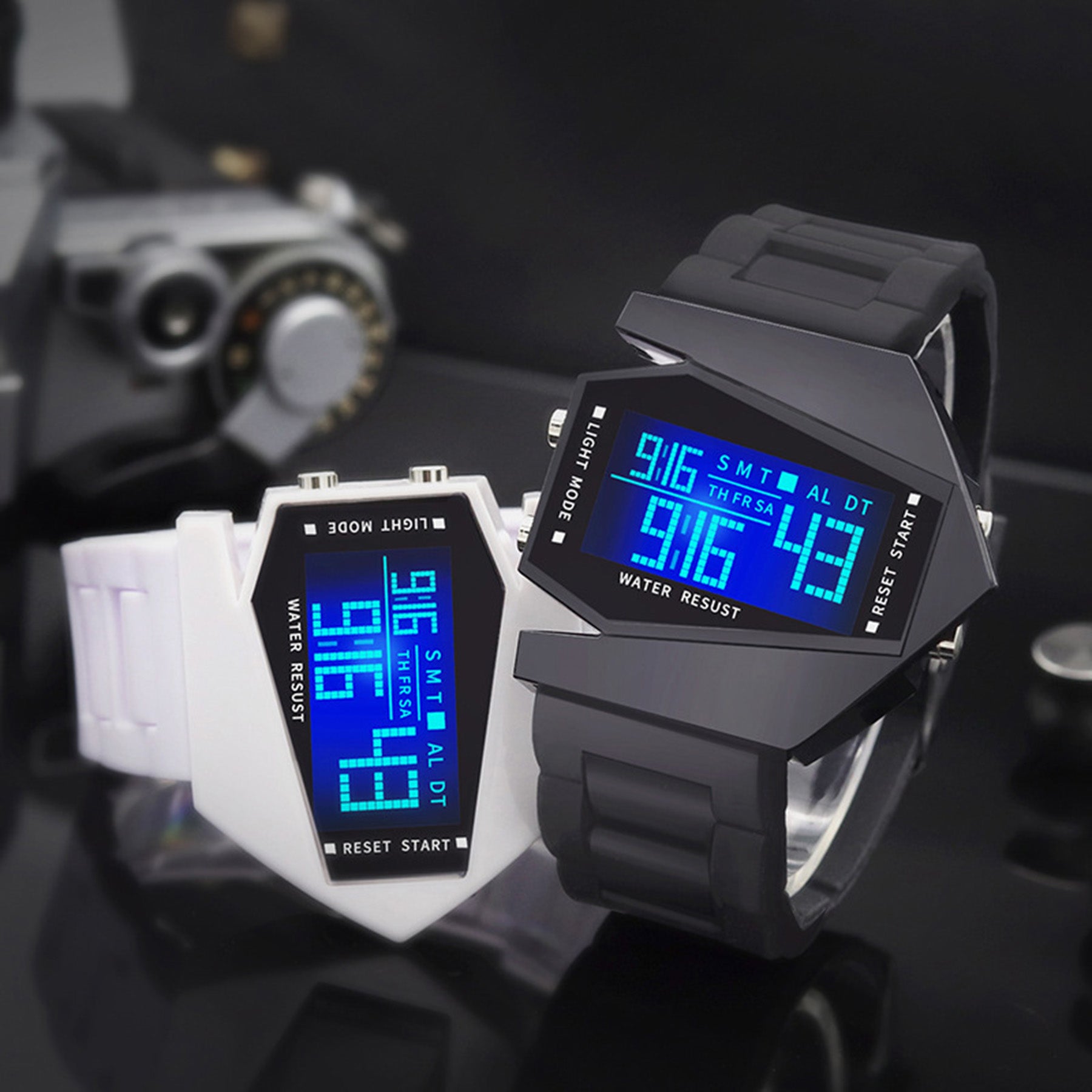 Multi-function Irregular Electronic Watch