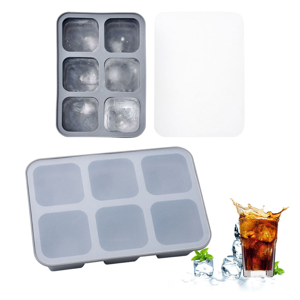 Foldable Silicone Ice Cube Tray Mold