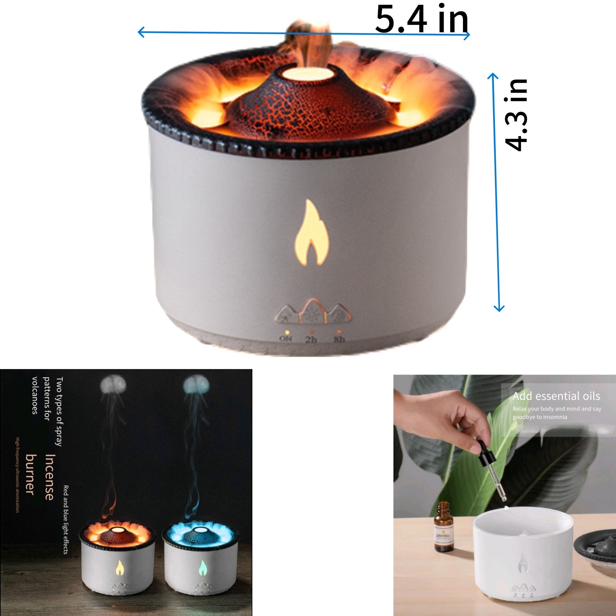 Simulation Flame Aromatherapy Machine