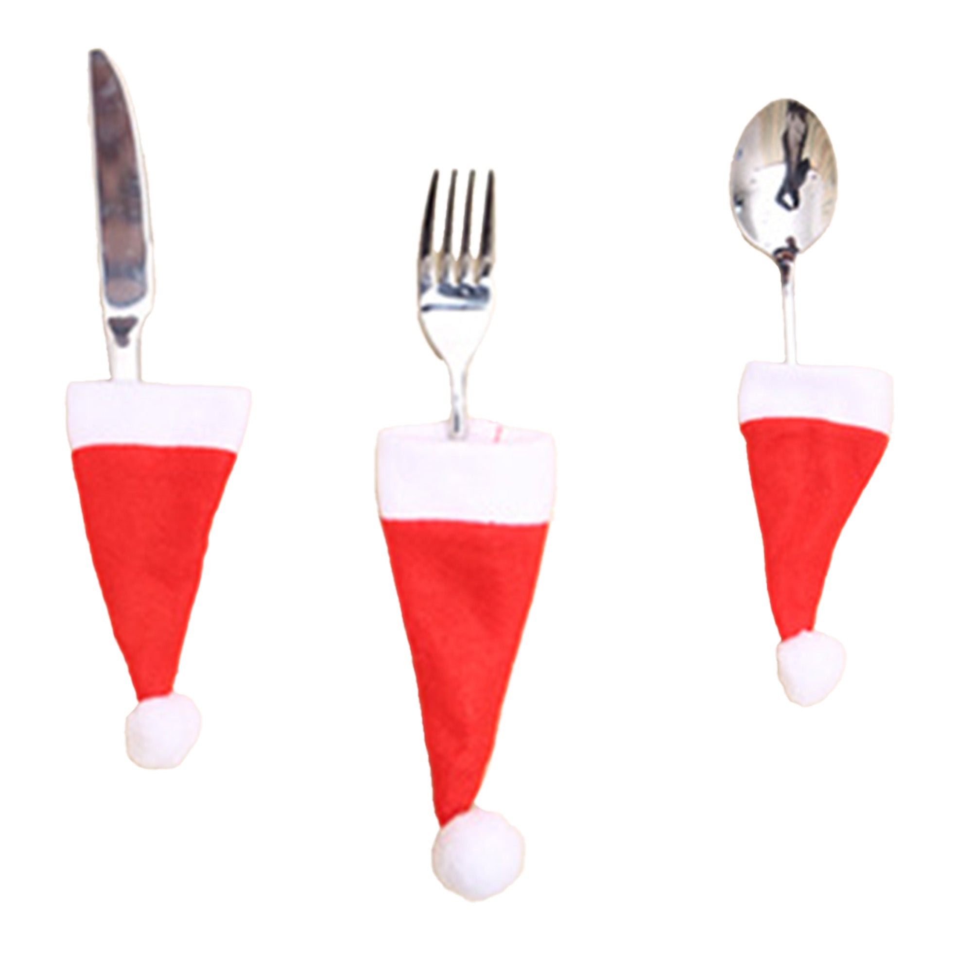 Christmas Festive Cutlery Hat Covers
