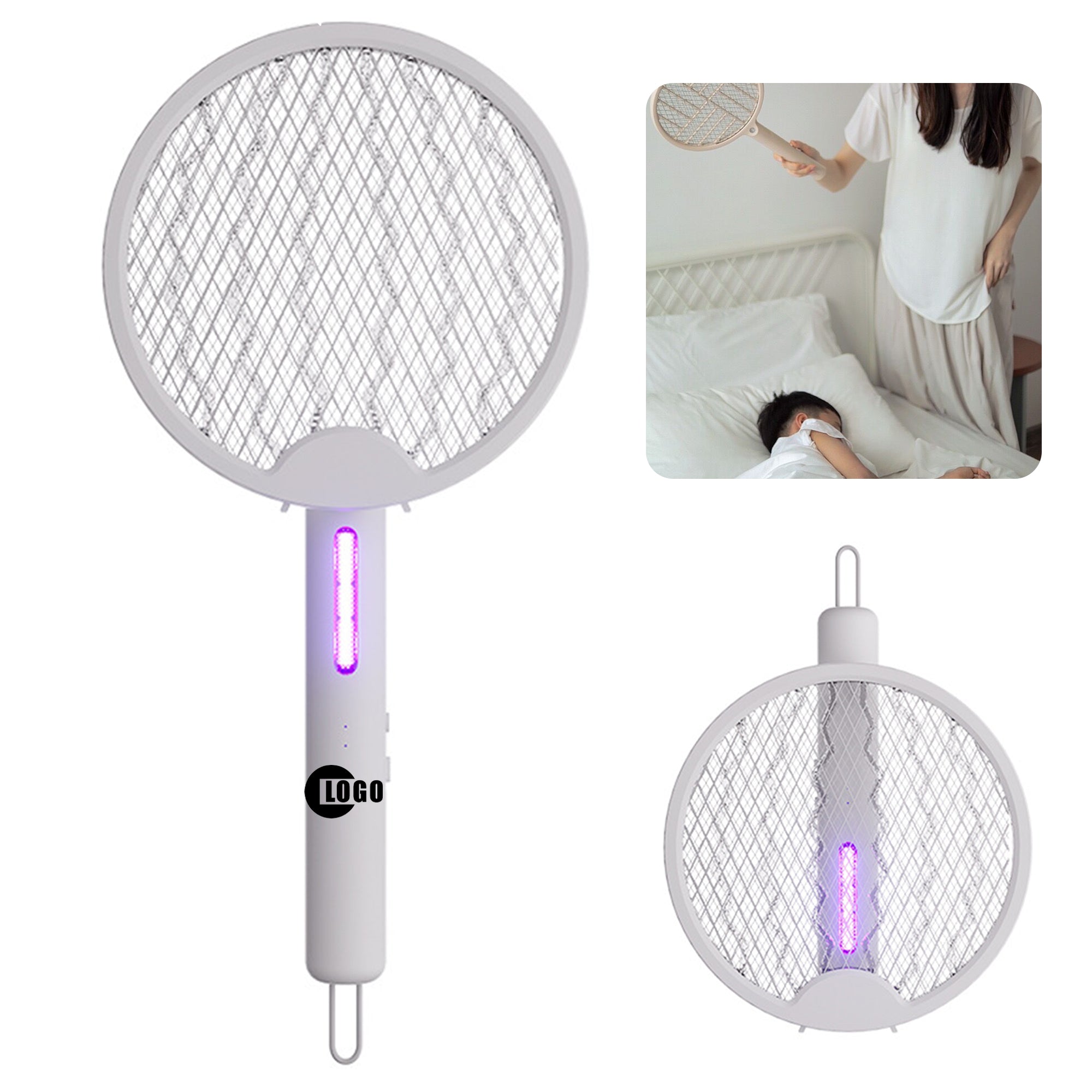 Foldable Electric Mosquito Swatter