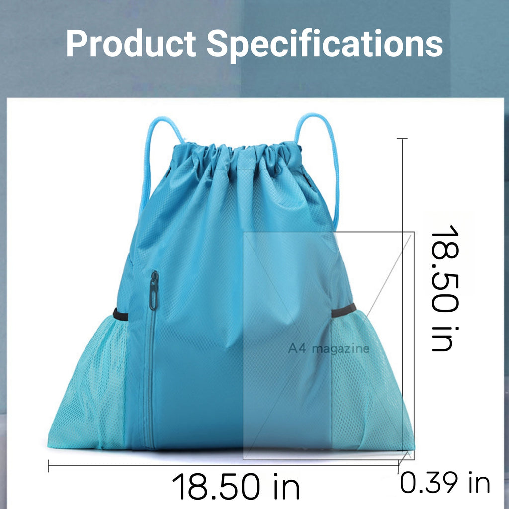 Drawstring Closure Sports Backpack