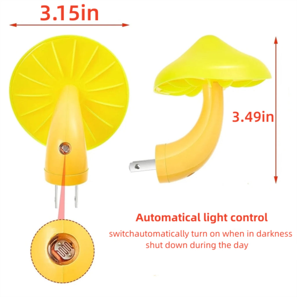 Sensor Led Mushroom Night Light