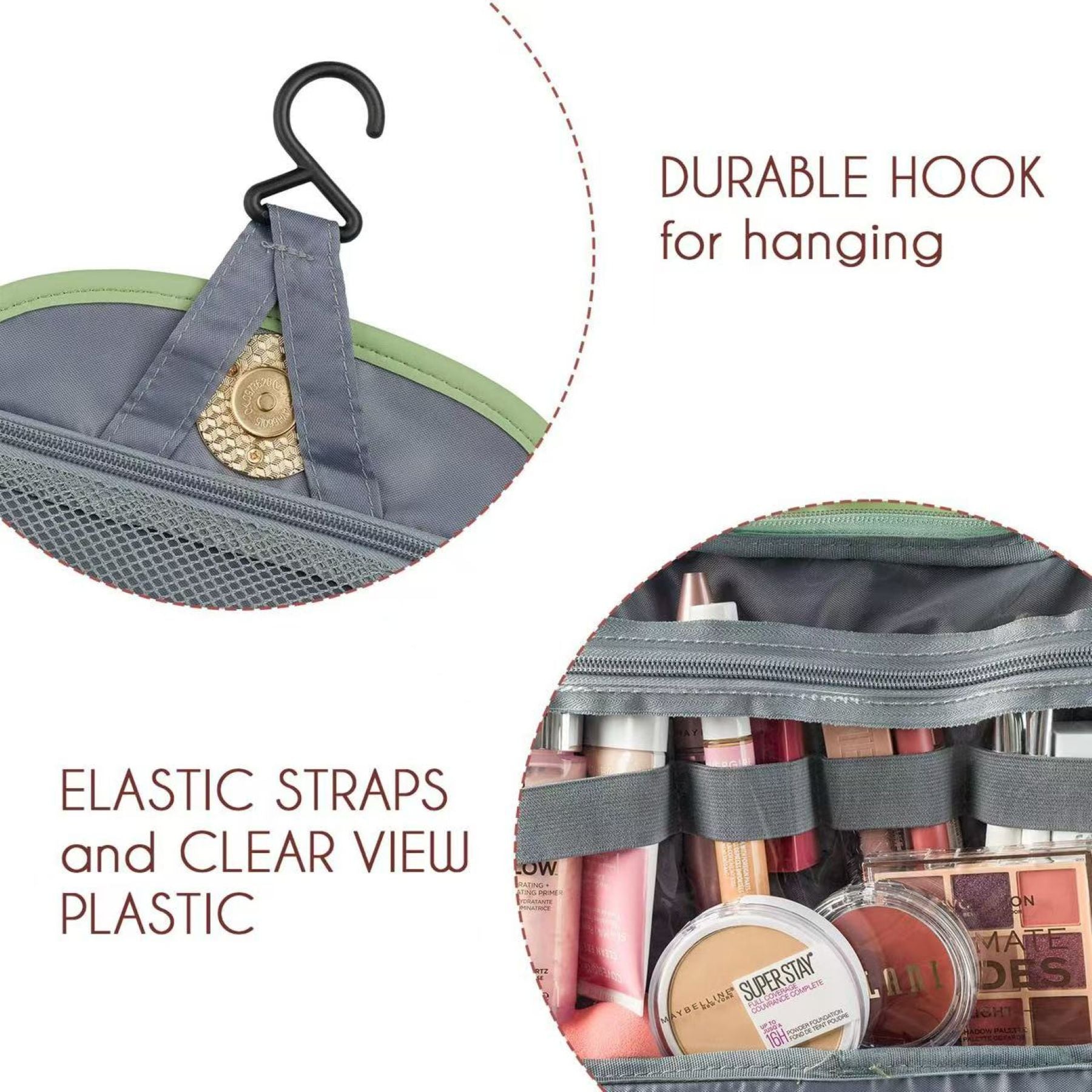 Portable Foldable Makeup Bag