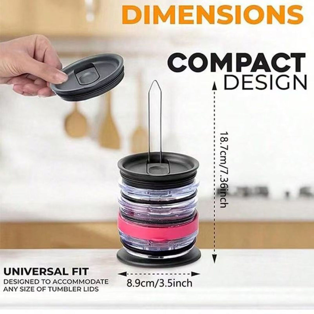 Household Cup Lid Storage Rack