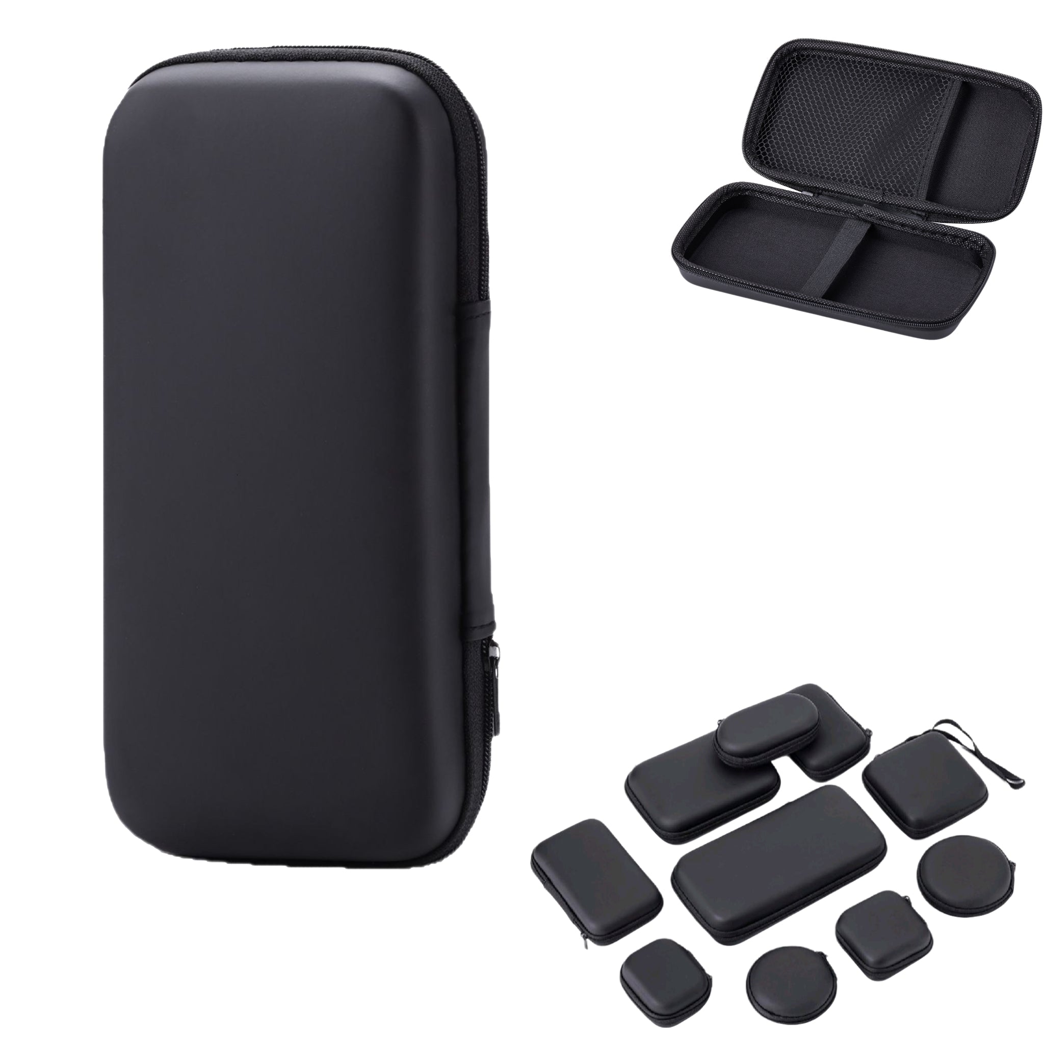 EVA Shockproof Case Earphone Cable Organizer Compact Travel