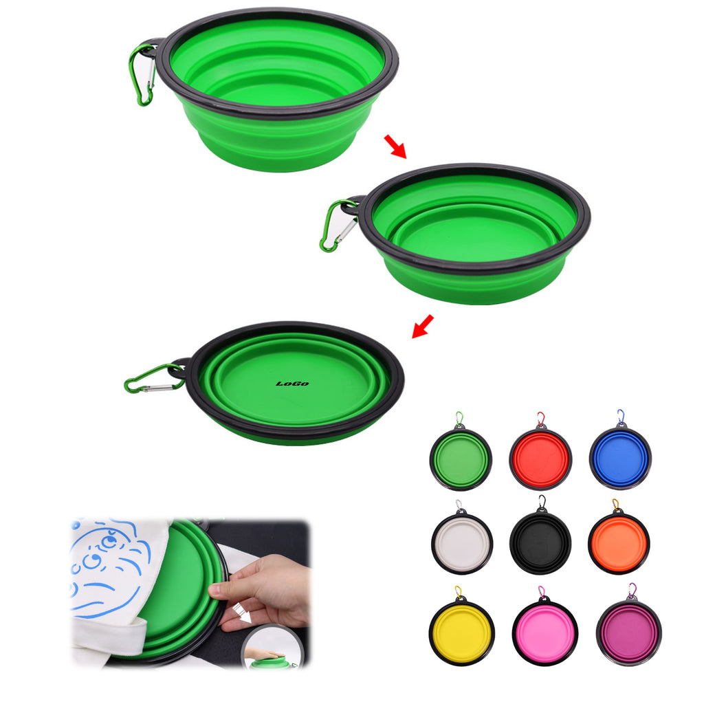 Silicone Collapsible Pet Bowl