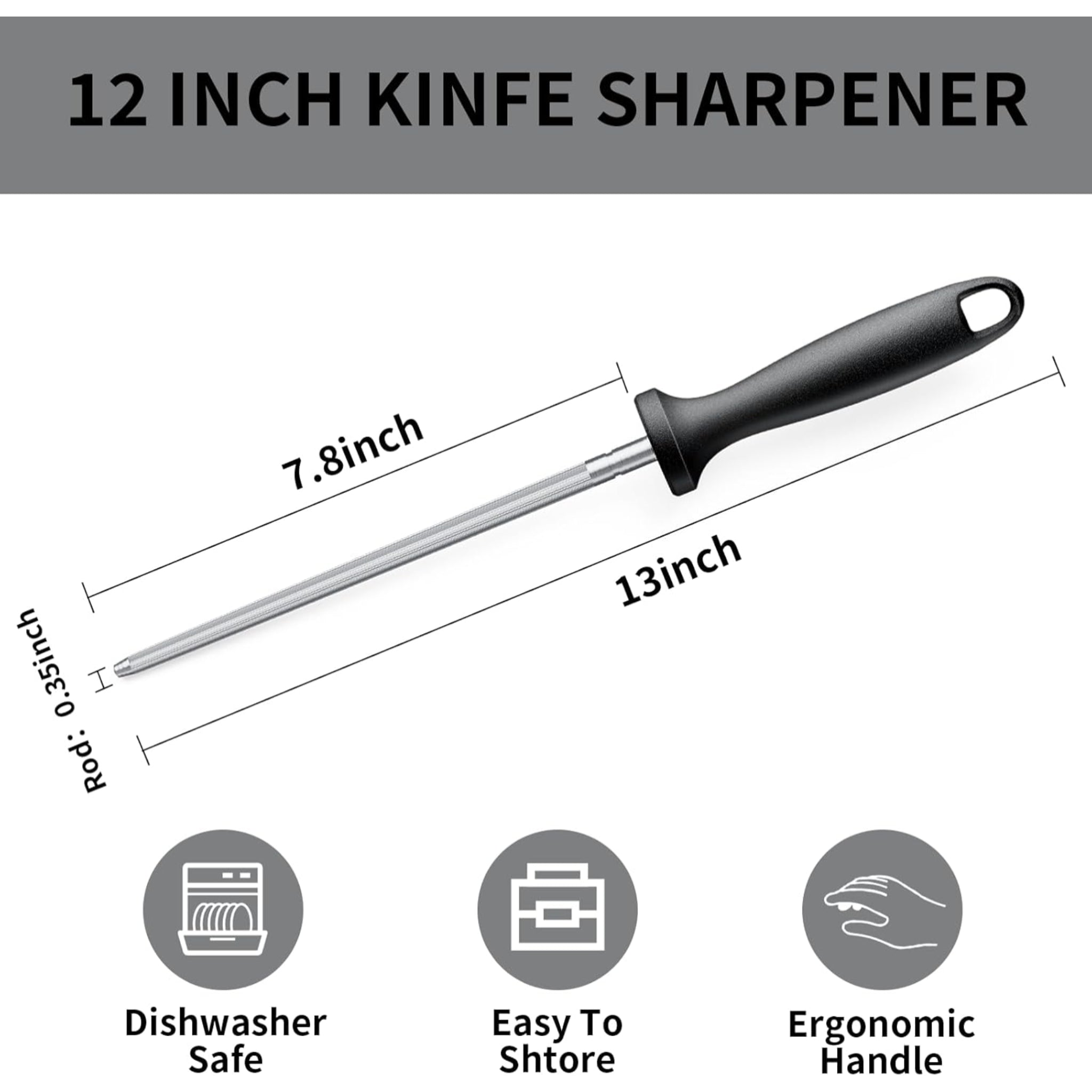 Knife Sharpener Rod