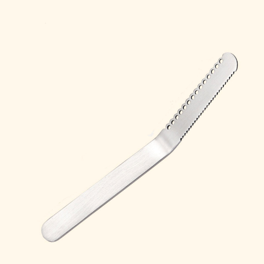 Threaded Butter Knife With Holes