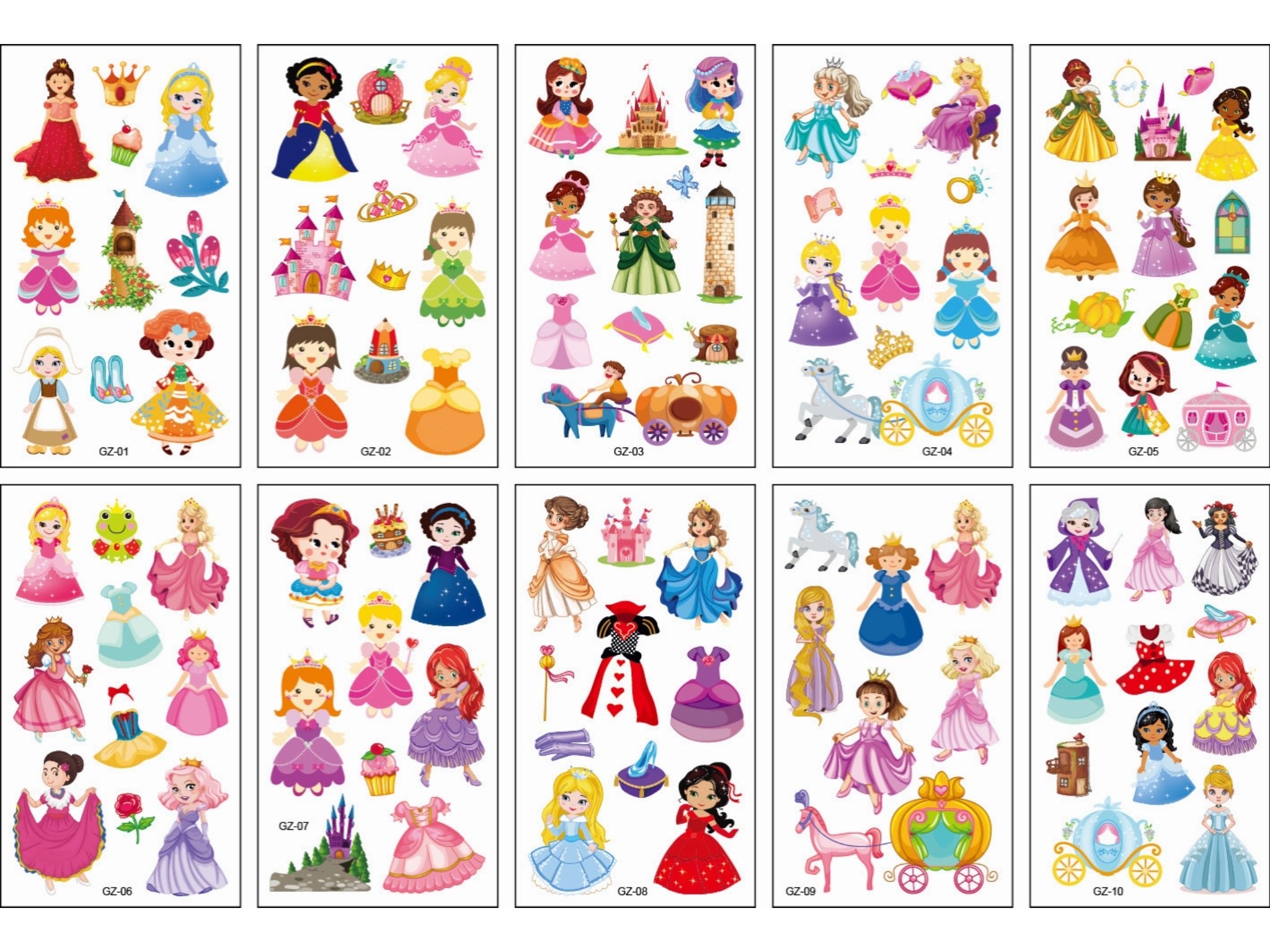Diverse Themes Temporary Tattoo Stickers