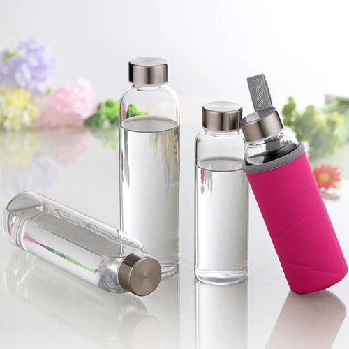 Borosilicate Glass Sports Bottle