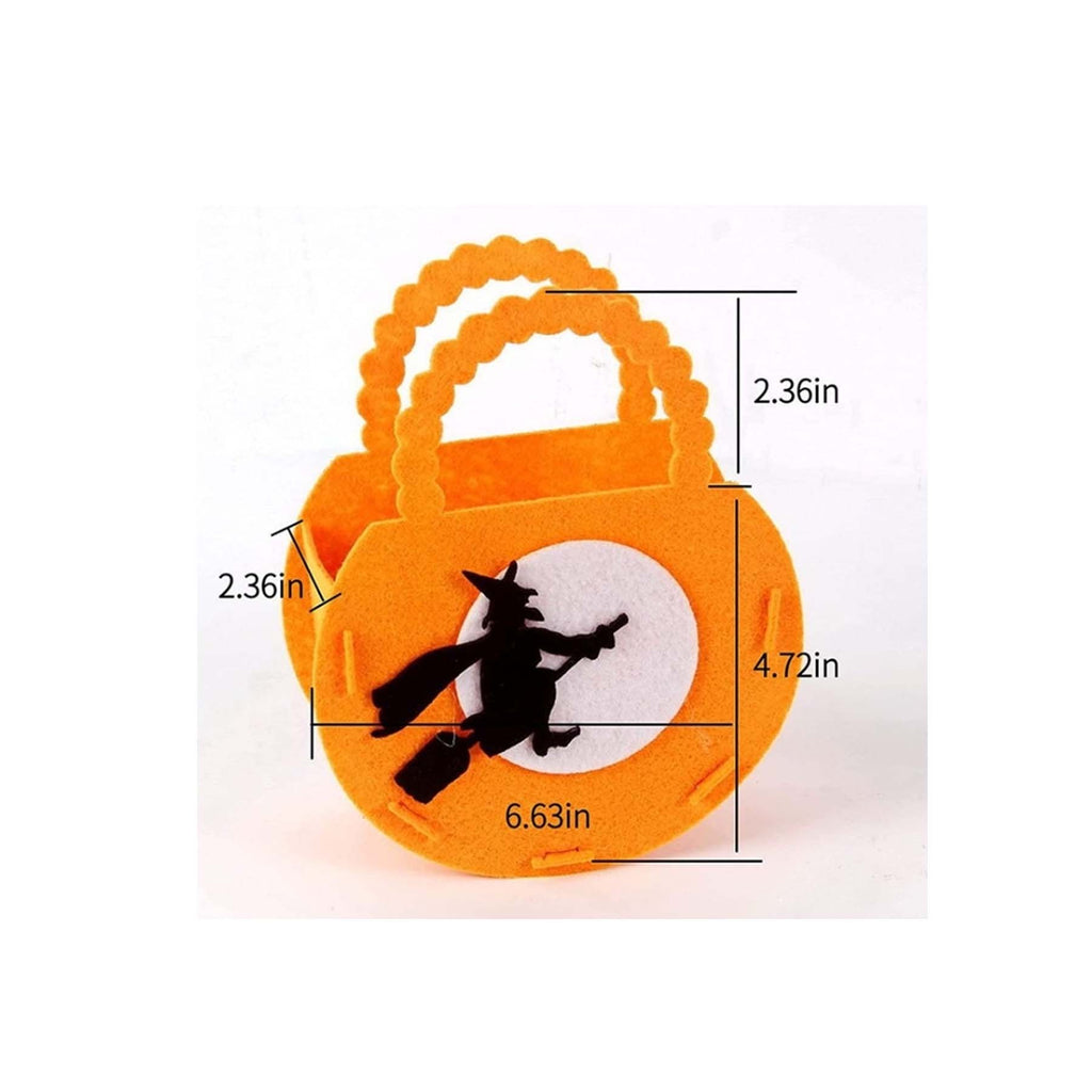 Halloween 3D Pumpkin Handheld Candy Bag