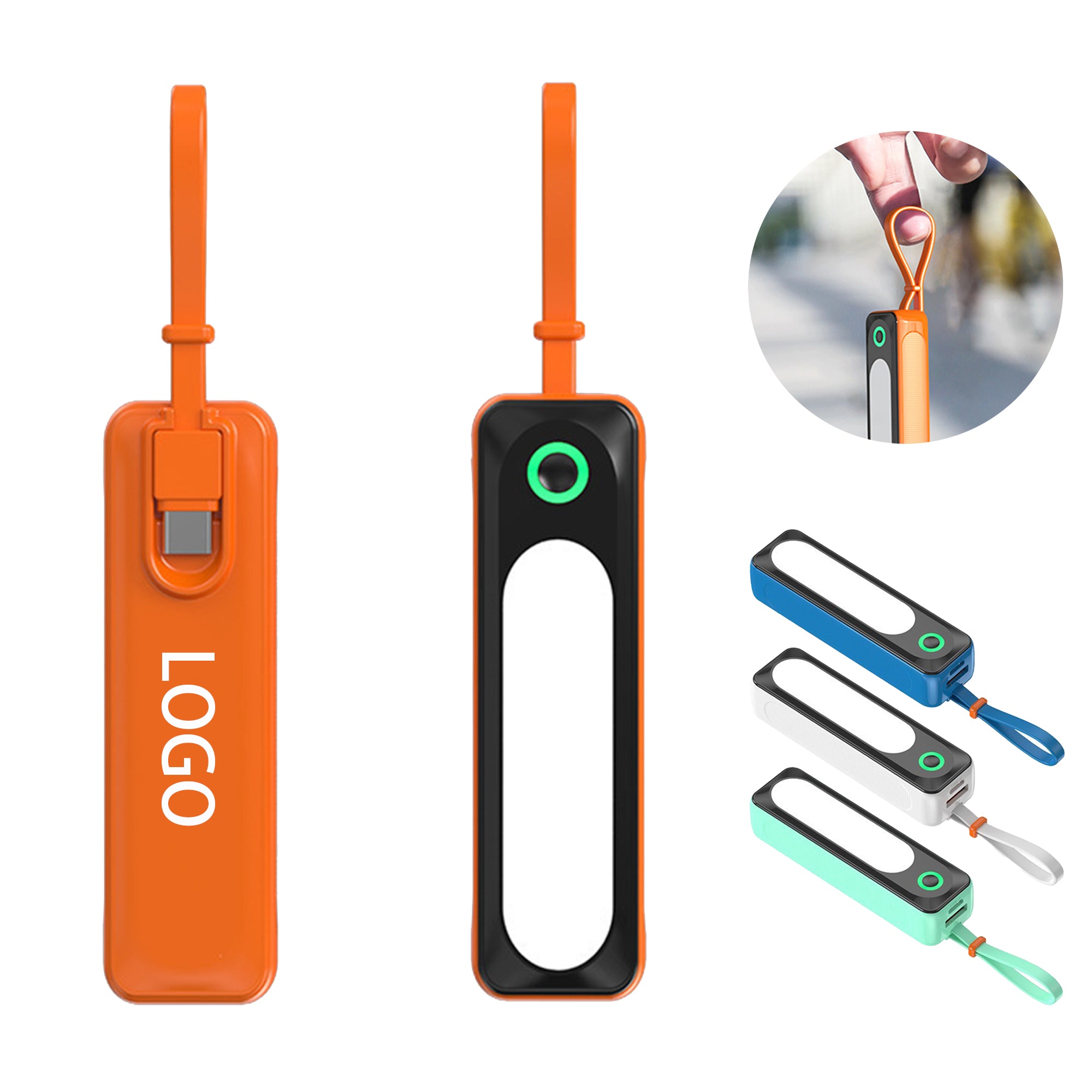 Power Bank With Led Camping Lantern