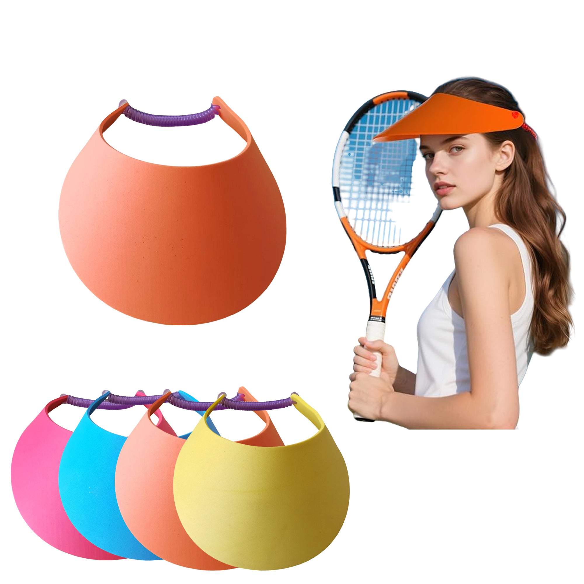 EVA Sun Visor with Custom Logo