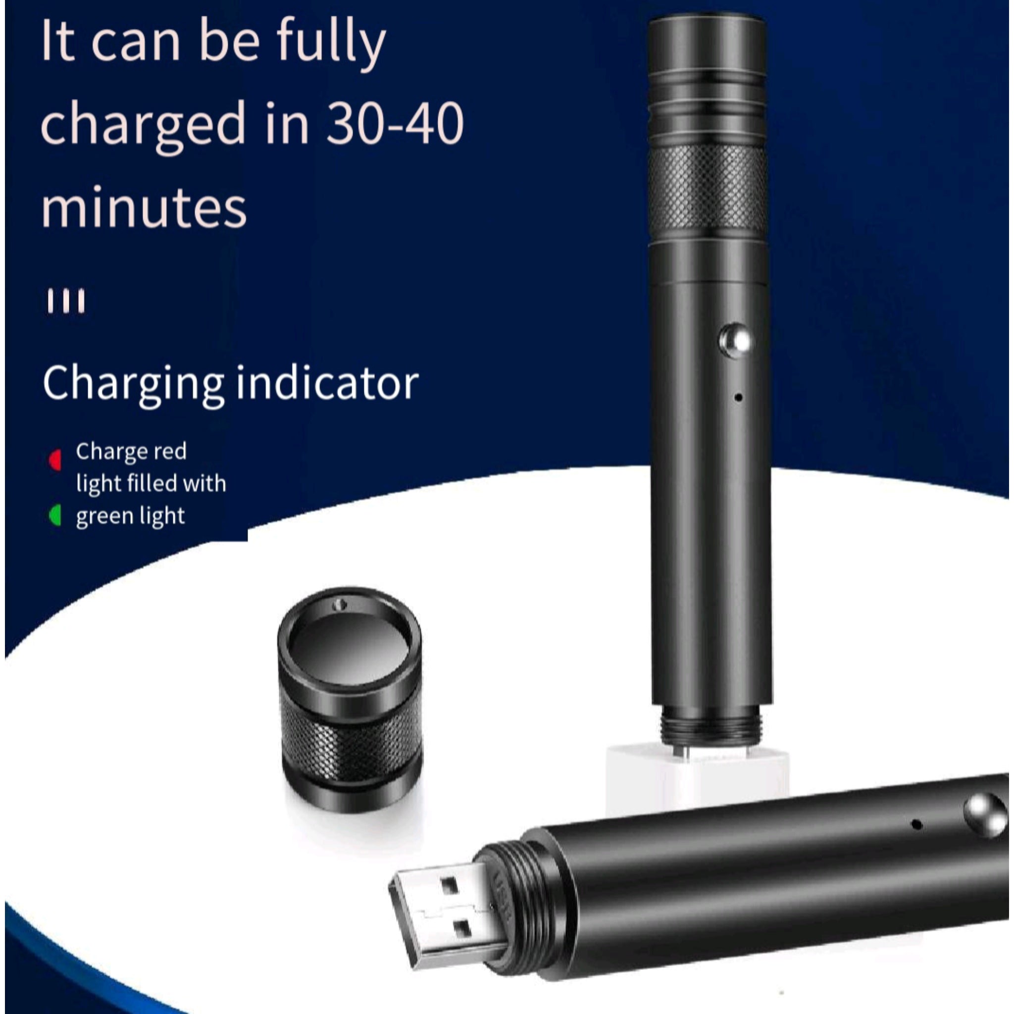 Long Range Laser Flashlight