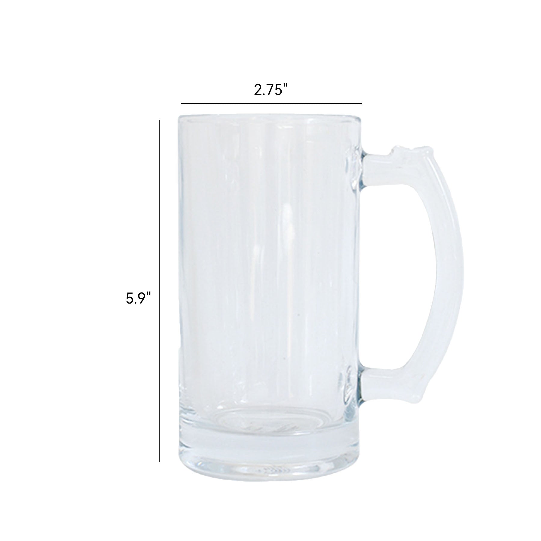 16 OZ Handle Beer Mug