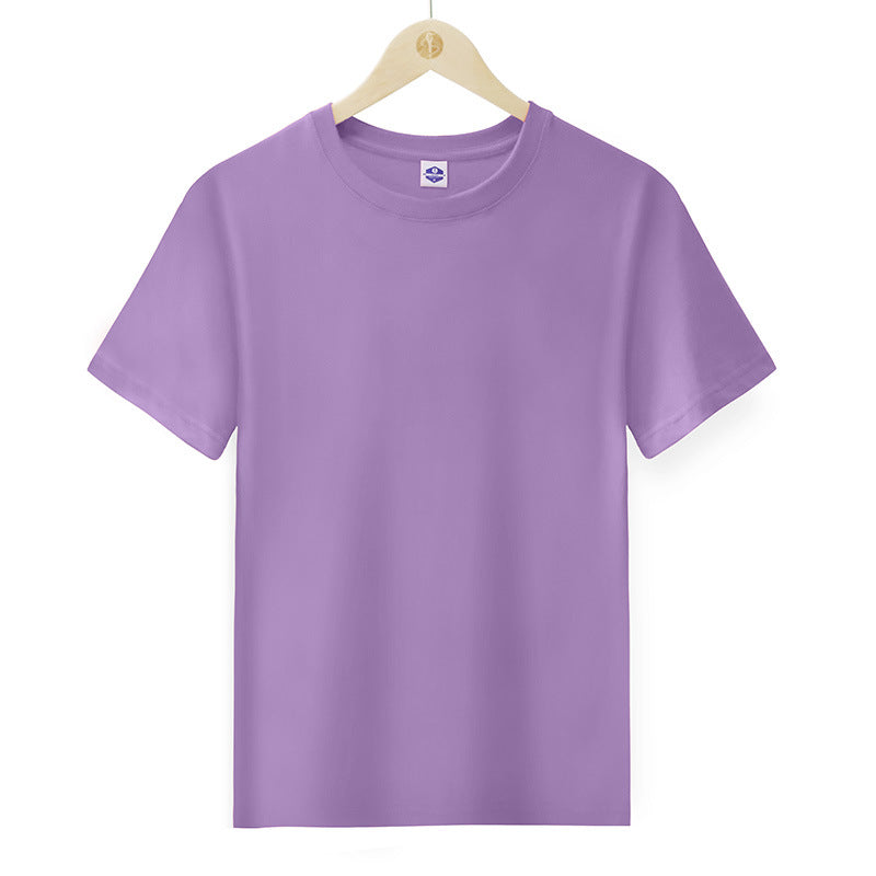 Cotton Round Neck Short Sleeved Men's T-shirt With Half Sleeves