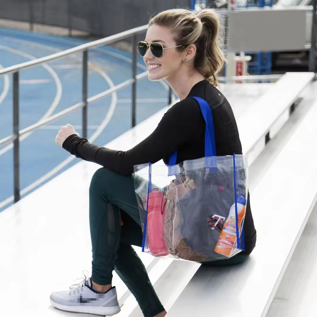 Clear Stadium Tote Bag