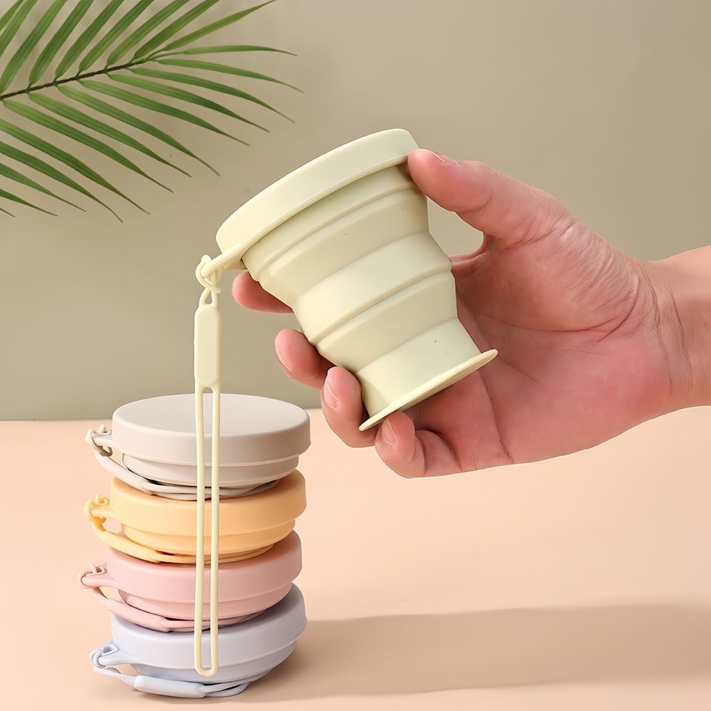 Outdoor Silicone Folding Water Bottle