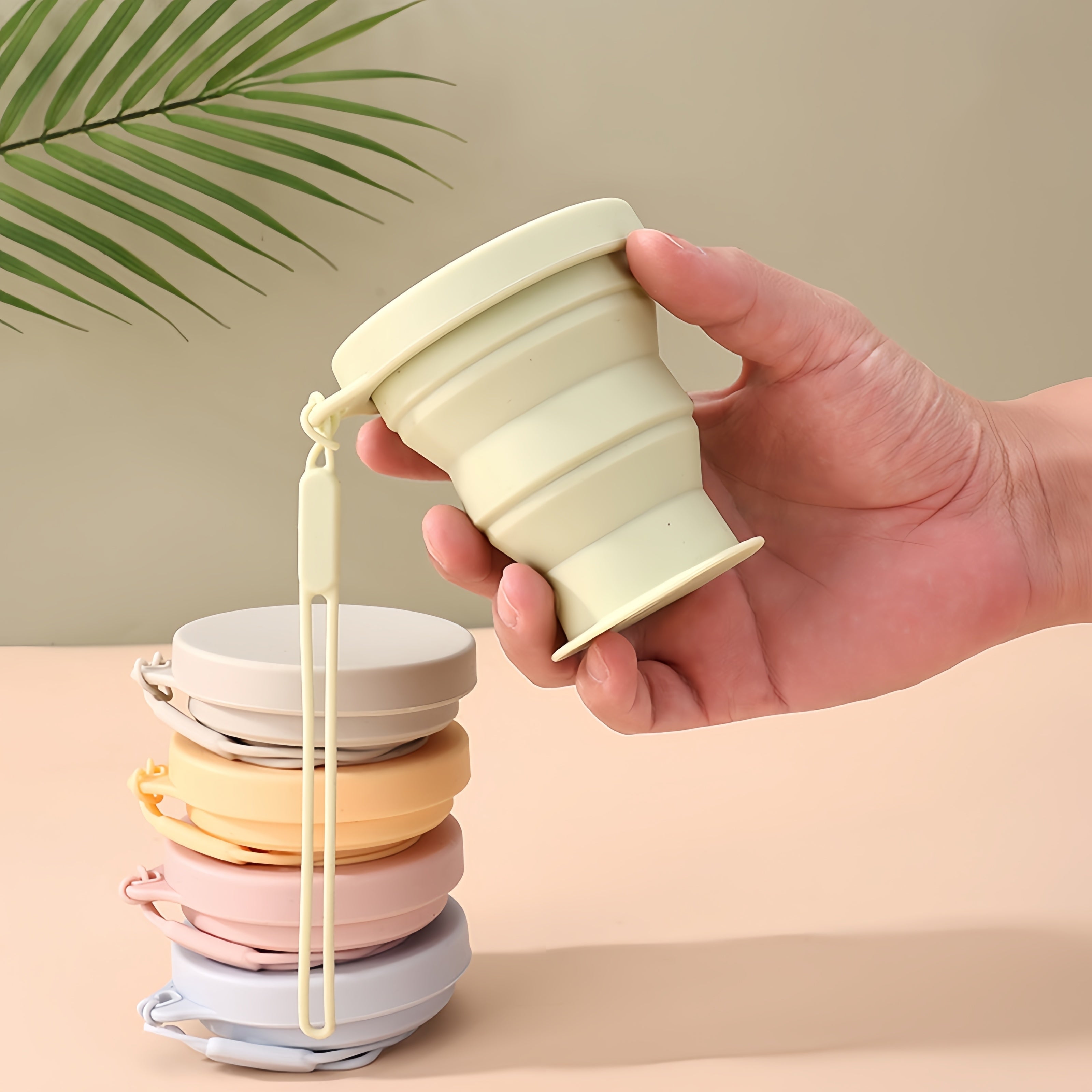 Outdoor Silicone Folding Water Bottle