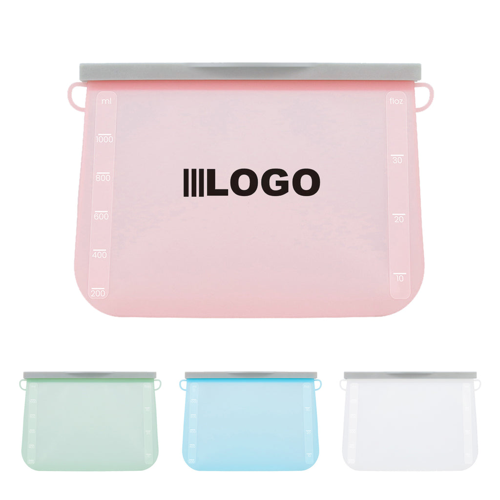 Silicone Food Storage Bags With Zipper
