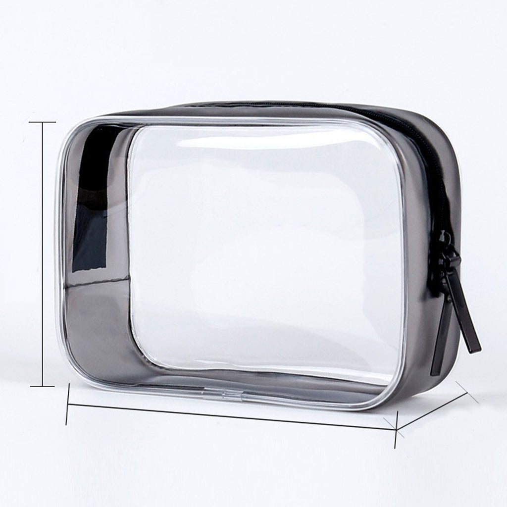 Waterproof PVC Makeup Bag - Stylish Cosmetic Organizer
