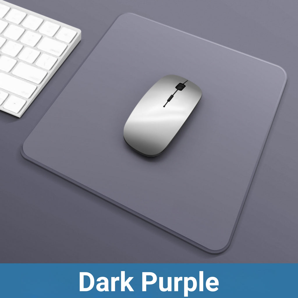 Liquid-textured Faux Leather Mouse Pad