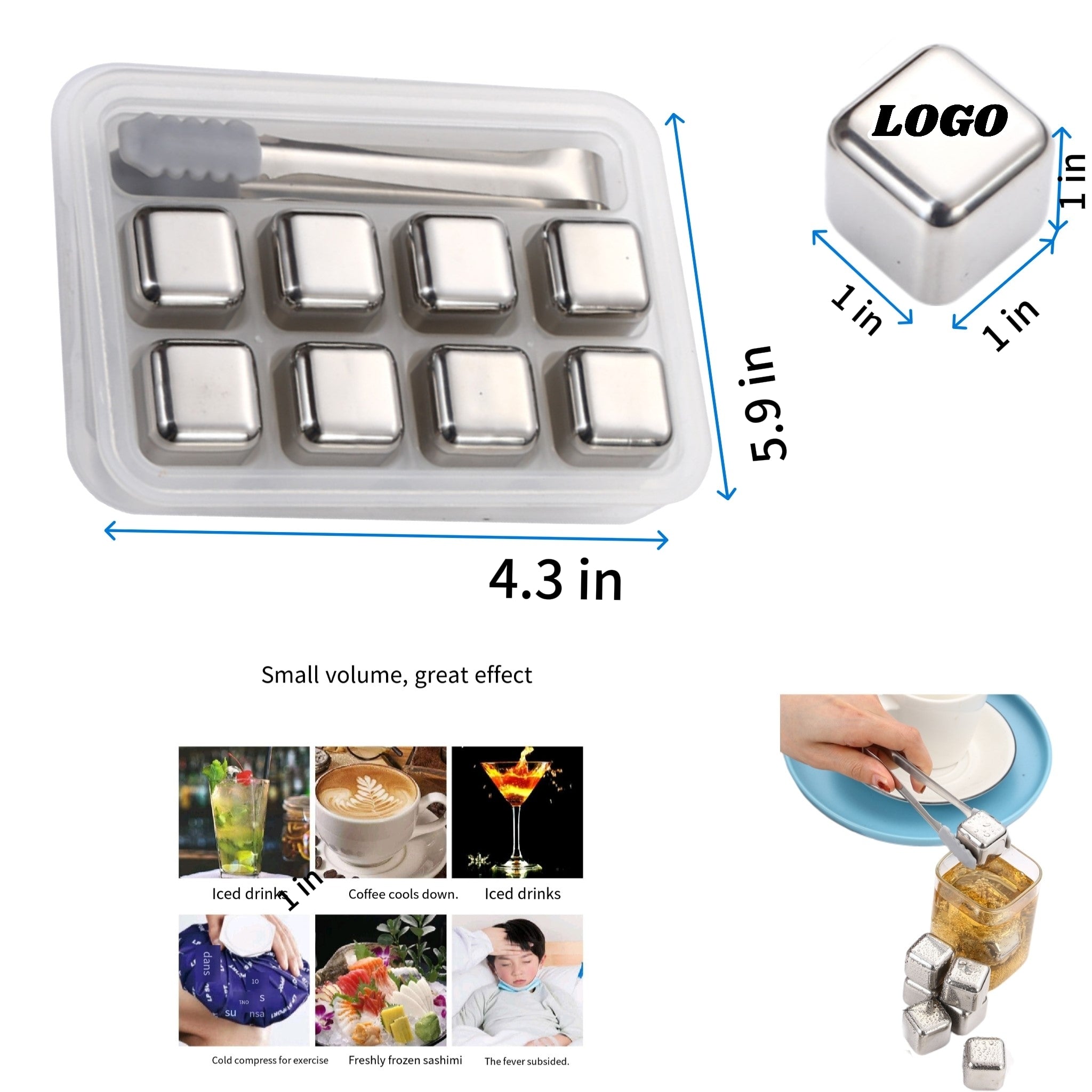 304 Stainless Steel Chilling Ball