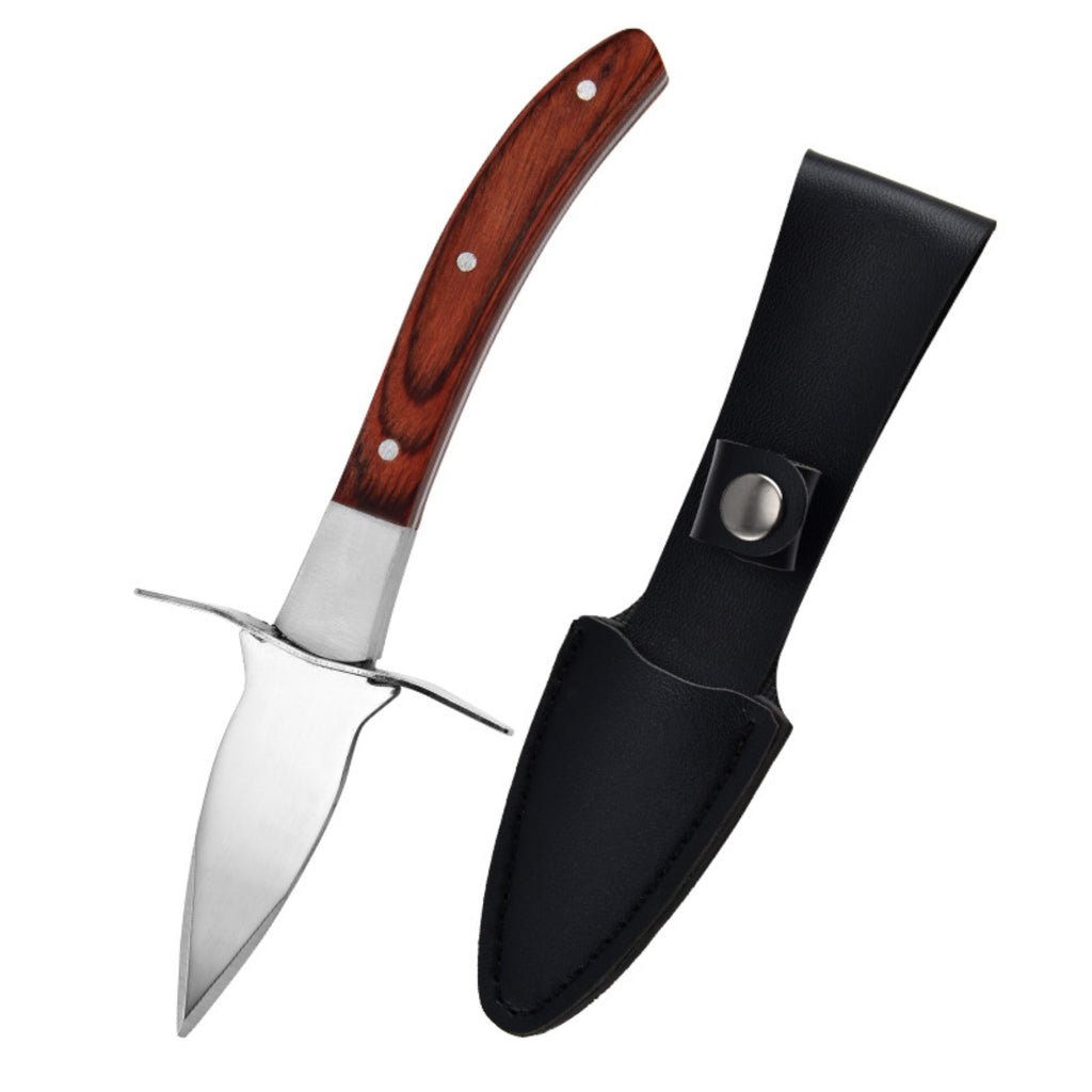 Heavy-Duty Cut-Proof Stainless Steel Oyster Knife
