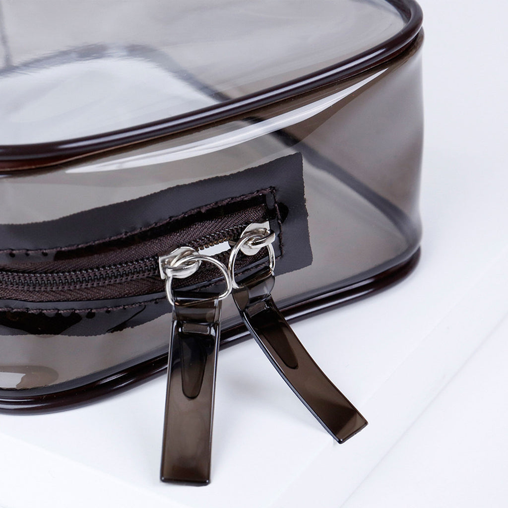 Waterproof PVC Makeup Bag - Stylish Cosmetic Organizer