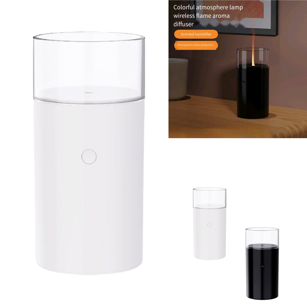 NoFlame Diffuser Flicker Car USB Oil Humidifier