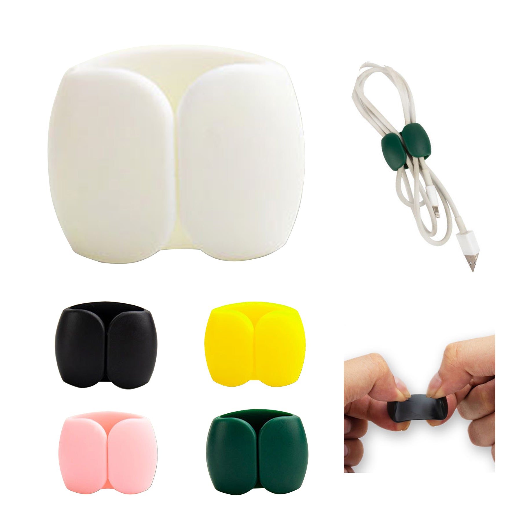 Desktop Cable Clip Organizer