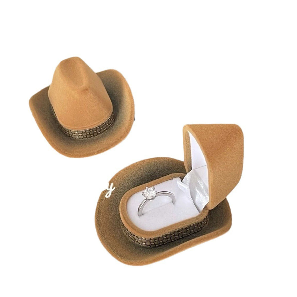 Premium Fashion Velvet Ring Box