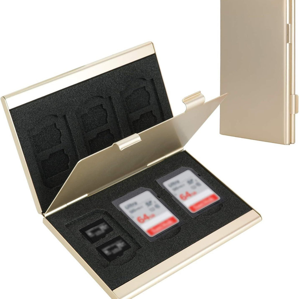 Aluminum Alloy Storage Card Case
