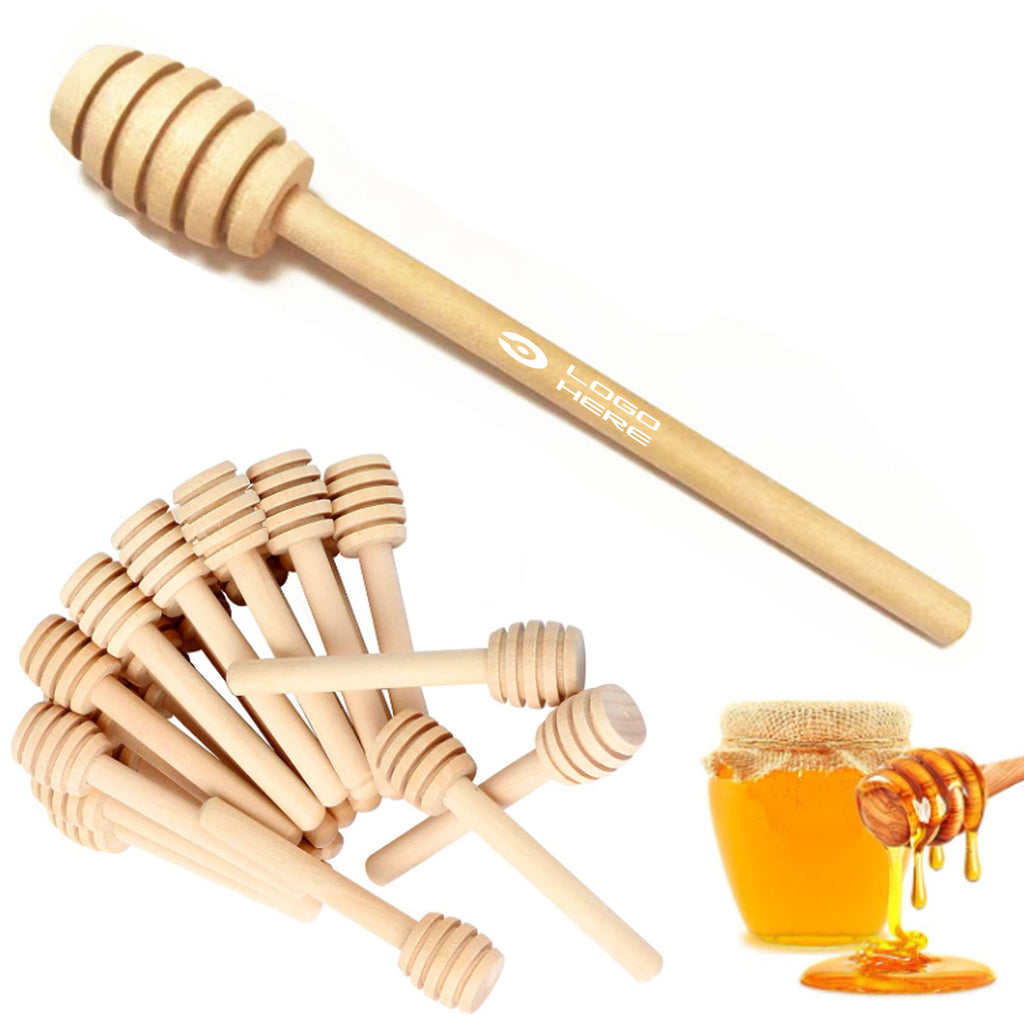 Wooden Honey Dipper Stick